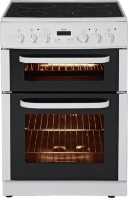 Bush - BETC60W - Electric Cooker- White/Ins/Del/Rec